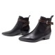 NEUF CHAUSSURES LOUIS VUITTON CHARLOTTE FLAT ANKLE 38 BOTTINES CUIR BOOTS 980€