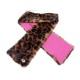 NEUF ECHARPE LOUIS VUITTON EN FOURRURE DE VISON LEOPARD SPROUSE STOLE 2300€