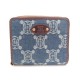 NEUF PORTEFEUILLE CELINE MONOGRAM TOILE 