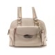 SAC A MAIN LANCEL ADJANI 42 CM CUIR GRAINE BEIGE 