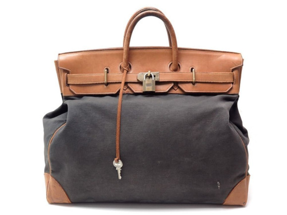 sac de voyage a main hermes birkin haut a courroies 50