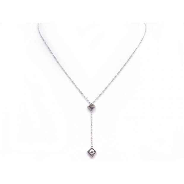  NEUF collier tiffany OR BLANC DIAMANT 