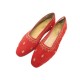 NEUF CHAUSSURES HERMES 37 BALLERINES EN CUIR DE CHEVREAU VELOURS SAC SHOES 640€