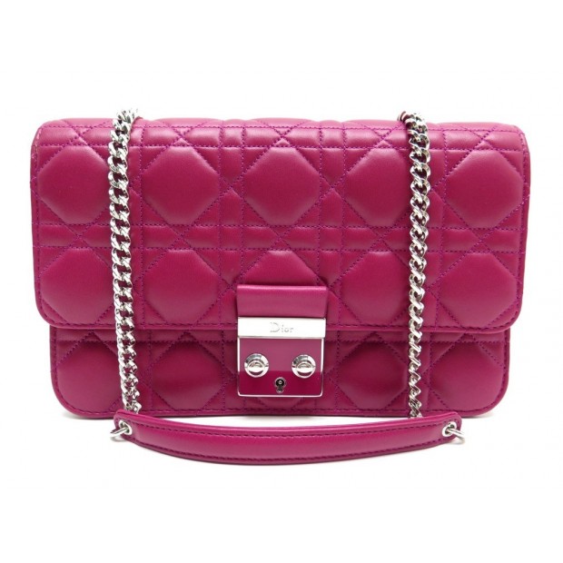 NEUF SAC A MAIN CHRISTIAN DIOR MISS PROMENADE CANNAGE BANDOULIERE POUCH 1650€