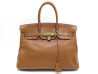 sac a main hermes birkin 35 en cuir togo gold
