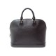 VINTAGE SAC A MAIN LOUIS VUITTON ALMA PM EN CUIR EPI MARRON LEATHER PURSE 1550€