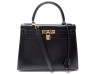 sac a hermes kelly 28 sellier 1993 en cuir box