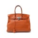  SAC A MAIN HERMES BIRKIN 35 CM CUIR TAURILLON CLEMENCE 