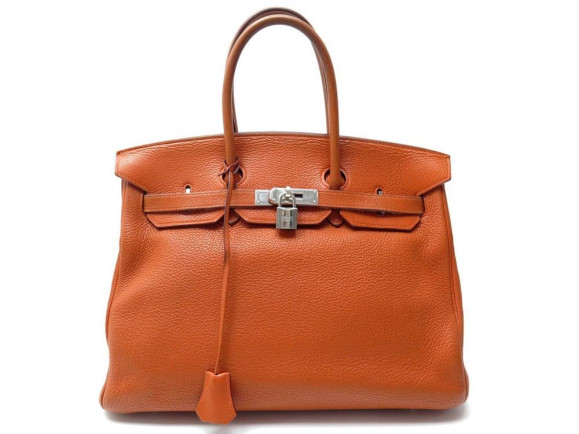 sac a main hermes birkin 35 en cuir taurillon clemence