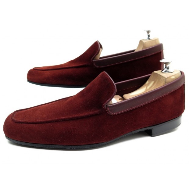 CHAUSSURES JOHN LOBB MOCASSINS EN VEAU VELOURS 5.5 39.5