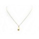 NEUF COLLIER TIFFANY & CO LARME EN OR JAUNE 18K 3.6 GR TEARDROP NECKLACE 1250€