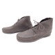 CHAUSSURES QUODDY BOTTINES CHUKKA 11 44.5 CUIR SUEDE GRIS TAUPE BOOTS SHOES 340€