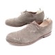 CHAUSSURES GRENSON MATTHEW 110404 10.5F 44.5 RICHELIEU DAIM GRIS GREY SHOES 255€