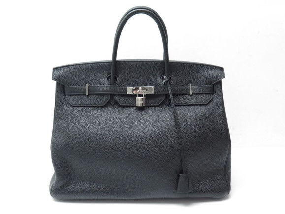 sac a main hermes birkin 40 en cuir taurillon clemence