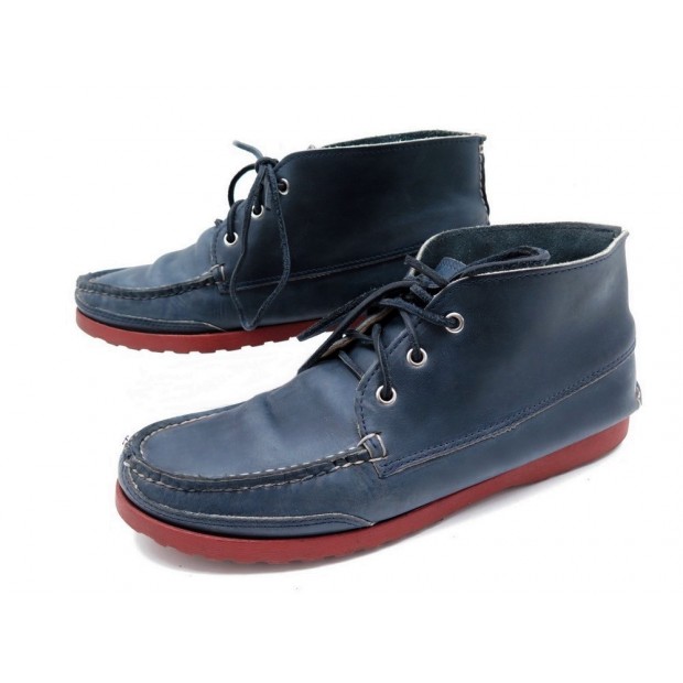 CHAUSSURES QUODDY CHUKKA 11 45.5 BOTTINES EN CUIR SUEDE LEATHER BOOTS SHOES 300€