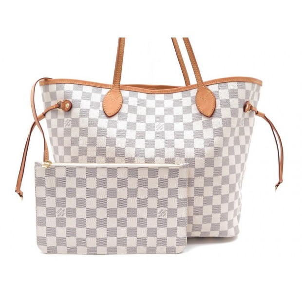 SAC A MAIN LOUIS VUITTON NEVERFULL DAMIER AZUR 