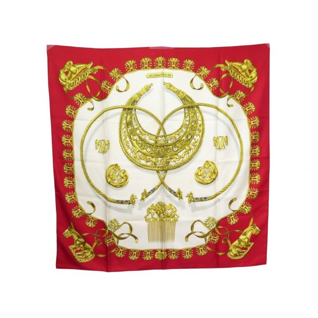 FOULARD HERMES CAVALIERS D'OR 