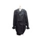 NEUF MANTEAU LOUIS VUITTON PARKA MONOGRAM NOIR T 42 L IMPERMEABLE COAT 3200€