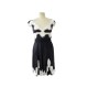 ROBE DE SOIREE DOLCE & GABBANA EN SOIE & DENTELLE 36 38 S NOIRE SILK DRESS 1750€