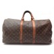 VINTAGE SAC A MAIN DE VOYAGE LOUIS VUITTON KEEPALL 55 TOILE MONOGRAM BAG 1080€