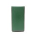 VINTAGE PORTE BLOC HERMES CUIR GRAINE VERT 