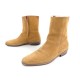 CHAUSSURES BOTTINES MR HARE SPECTOR 10 44 EN DAIM BEIGE HOMME DEER BOOTS 695€