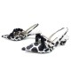 NEUF CHAUSSURES MARC JACOBS SANDALES A TALONS 38 SATIN LEOPARD SHOES BOITE 445€