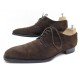 CHAUSSURES JM WESTON 636 10.5 44.5 EN VEAU VELOURS MARRON 