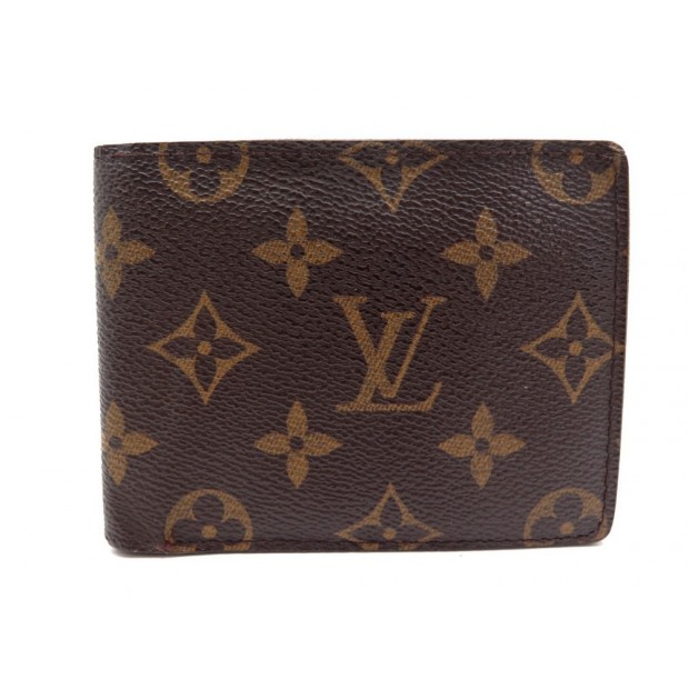 PORTEFEUILLE LOUIS VUITTON PORTE CARTE PHOTOS EN TOILE MONOGRAM LV BILLFOLD 250€