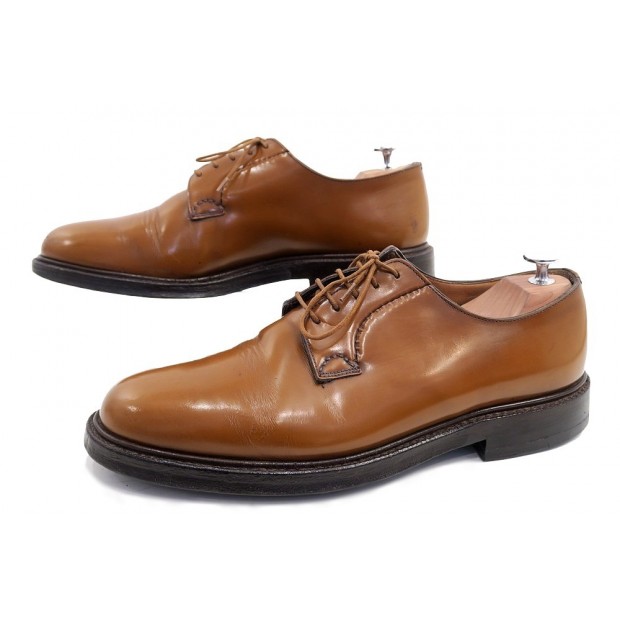 CHAUSSURES CHURCH'S SHANNON DERBY 7.5G 41.5 LARGE CUIR GOLD LEATHER SHOES 690€