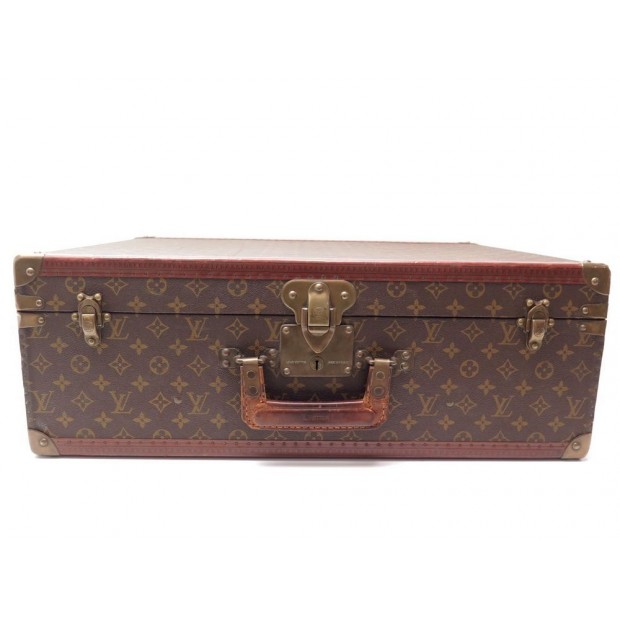 VINTAGE VALISE LOUIS VUITTON BISTEN 60 MONGRAM 