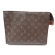 VINTAGE SAC LOUIS VUITTON POCHE TOILETTE 26 MONOGRAM M47542 TROUSSE POUCH 300€