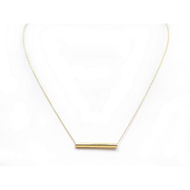  COLLIER GINETTE NY Straw EN OR 18K PENDENTIF 