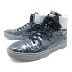 NEUF CHAUSSURES HOGAN REBEL 9 43 IT 44 FR BASKETS MONTANTES CUIR SNEAKERS 325€