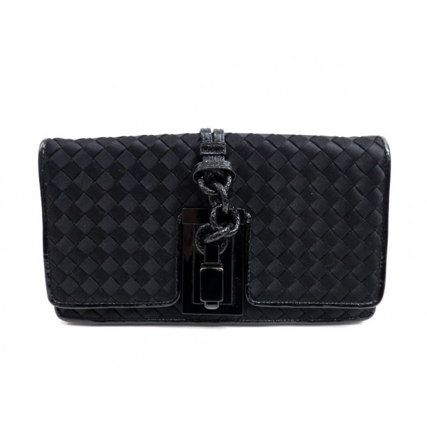 POCHETTE BOTTEGA VENETA SATIN TRESSE 