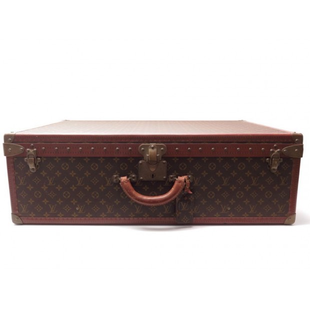 VINTAGE VALISE A MAIN LOUIS VUITTON BISTEN 80 MALLE EN MONOGRAM TRAVEL BAG 