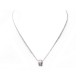 COLLIER PENDENTIF PIAGET POSSESSION OR BLANC 18CT ET DIAMANTS 