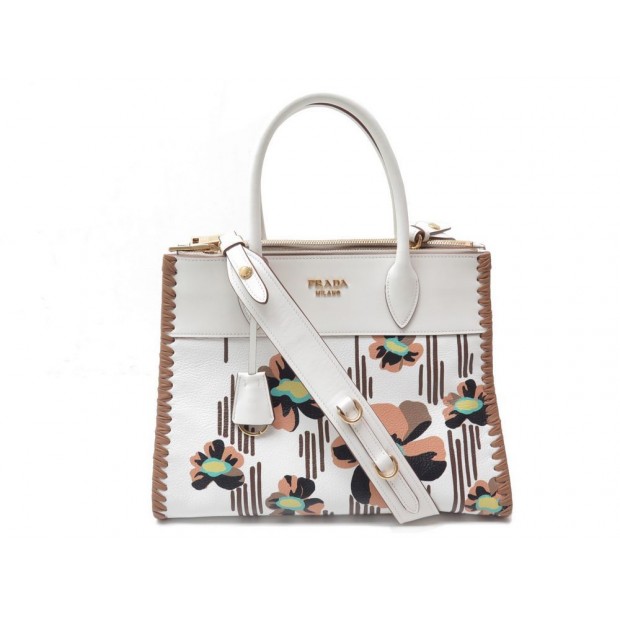 NEUF SAC A MAIN PRADA PARADIGME IMPRIME MADRAS 1BA102 BANDOULIERE PURSE 2800€