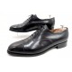 CHAUSSURES JM WESTON 300 RICHELIEU BOUT DROIT 10D 44 EN CUIR NOIR SHOES 600€