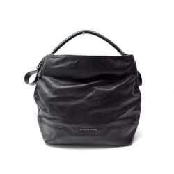NEUF SAC A MAIN BURBERRY CABAS CHAINE EN CUIR NOIR BLACK TOTE HAND BAG 1395€