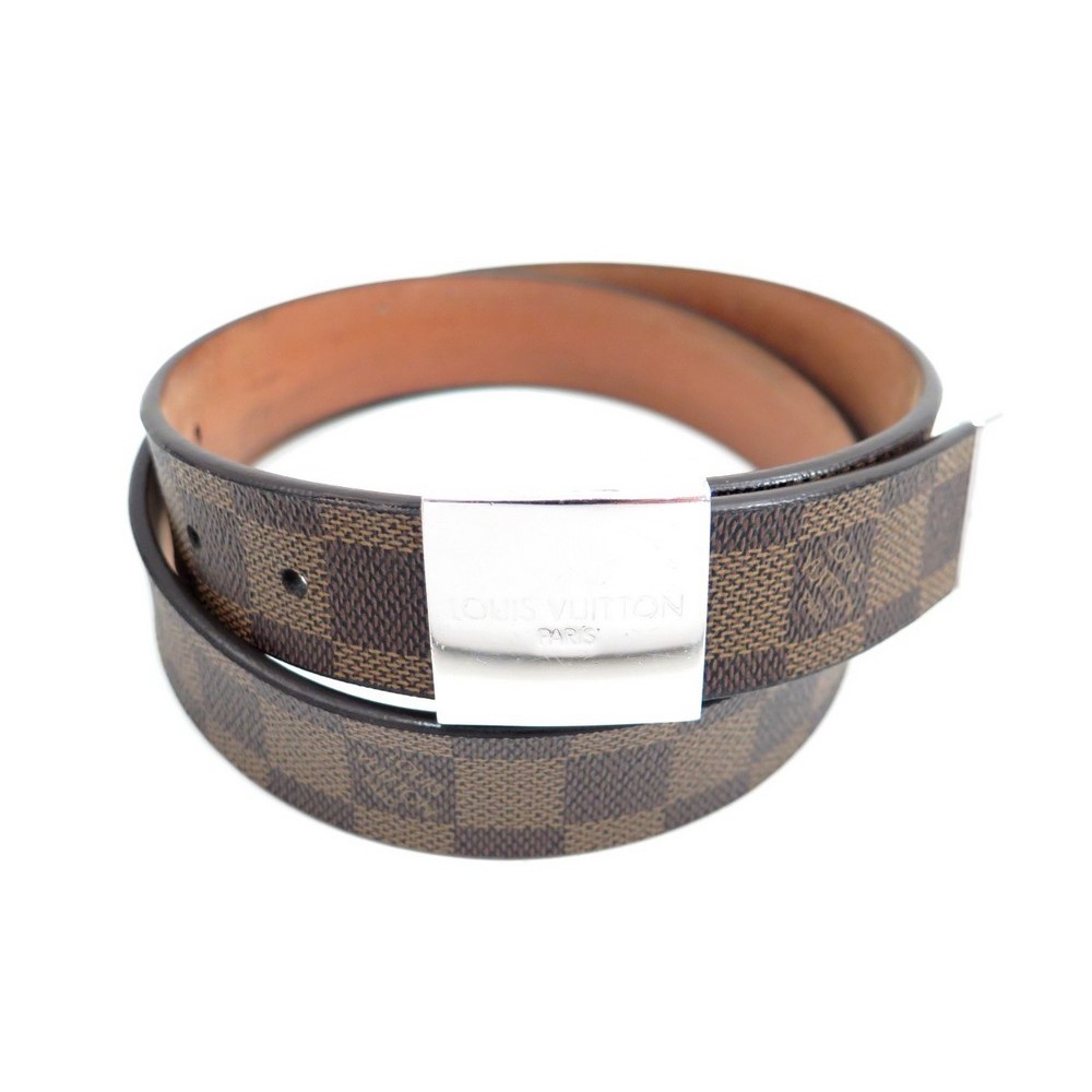 LOUIS VUITTON ELLIPSE BELT 30Mm M6919 T90 IN BROWN BELT MONOGRAM CANVAS