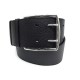 NEUF CEINTURE HERMES ETRIVIERE DOUBLE LARGE T 90 CUIR CLEMENCE NOIR BELT 850€