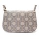 NEUF SAC A MAIN LANCEL 25CM TOILE BEIGE PORTE EPAULE CANVAS HANDBAG PURSE 480€