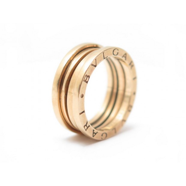 BAGUE BULGARI B.ZERO1 3 RANG AN191023 T 53 EN OR JAUNE 18K 8.9GR GOLD RING 1830€