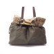 SAC A MAIN PRADA CABAS TOILE NYLON ET PYTHON 