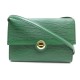 NEUF SAC A MAIN POCHETTE LOUIS VUITTON ARCHE CUIR EPI VERT BANDOULIERE BAG 1020€