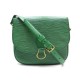 VINTAGE SAC A MAIN LOUIS VUITTON SAINT CLOUD GM CUIR EPI VERT BANDOULIERE 1360€