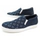 NEUF CHAUSSURES LOUIS VUITTON FRONTROW SLIP-ON 37.5 TOILE MONOGRAM SNEAKERS 550€