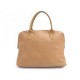 SAC A MAIN LONGCHAMP EN CUIR GRAINE BEIGE PORTE MAIN LEATHER HAND BAG PURSE