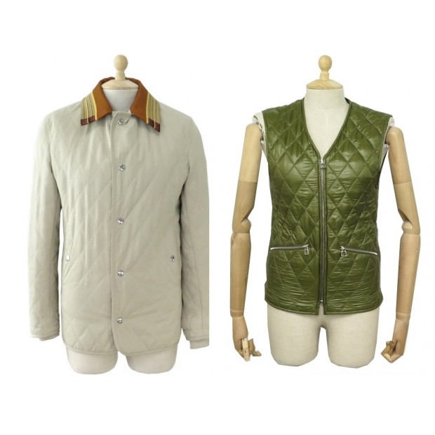 VESTE CAPITONNEE HERMES 